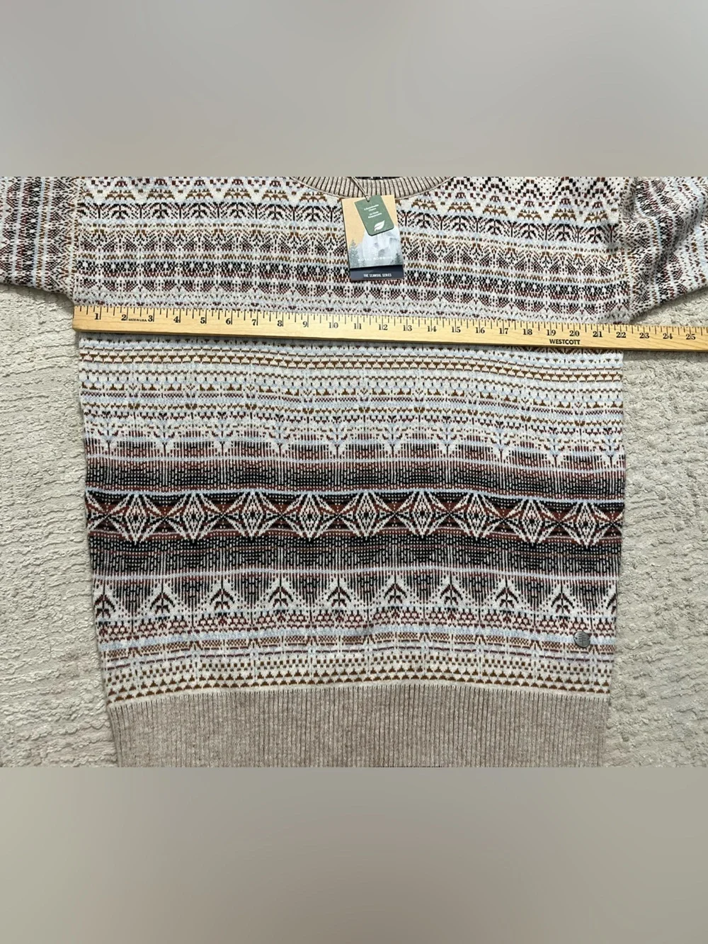 NWT Royal Robbins Westlands Relaxed Pullover Wool Blend Sweater